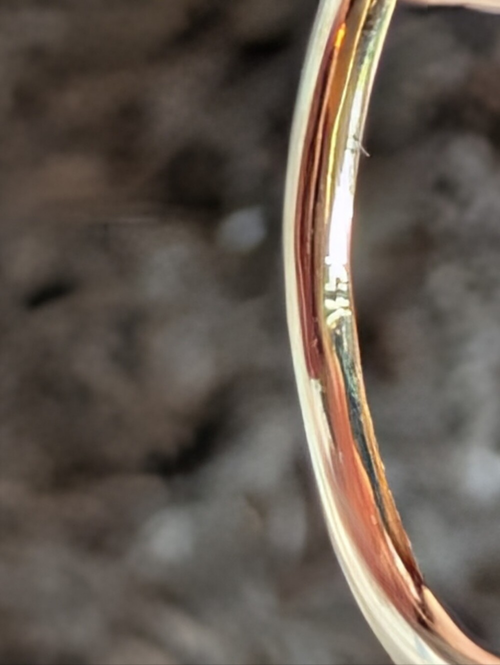 14K 1.5 mm Round Band Ring 6.5 - Picture 3 of 5